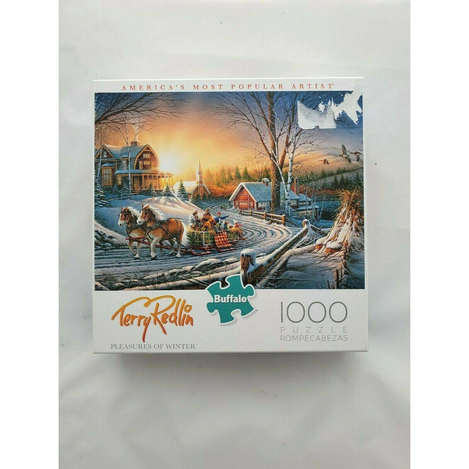 Pleasures Of Winter 1000 Pce Puzzle New!