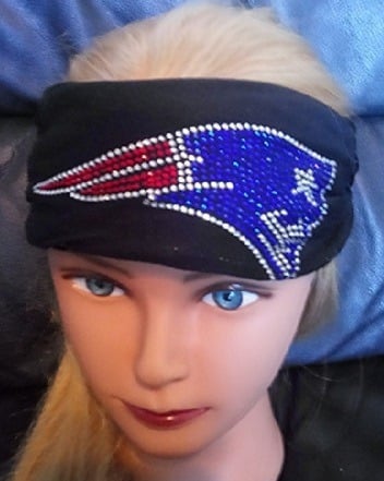 New England Patriots/Polly Pony Headband
