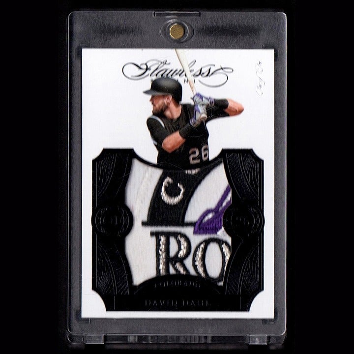 David Dahl True 1 of 1 Rookie Card