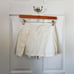 Free People White Cotton Skort Women's 8 Medium Large
