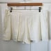 Free People White Cotton Skort Women's 8 Medium Large