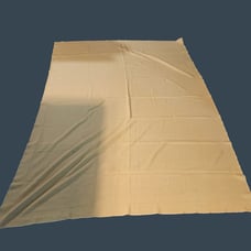 Vintage By Vera Lime Linen-Look Tablecloth 50% Polyester 50% Rayon 80 x 57