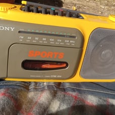 90s vintage Sony Boombox