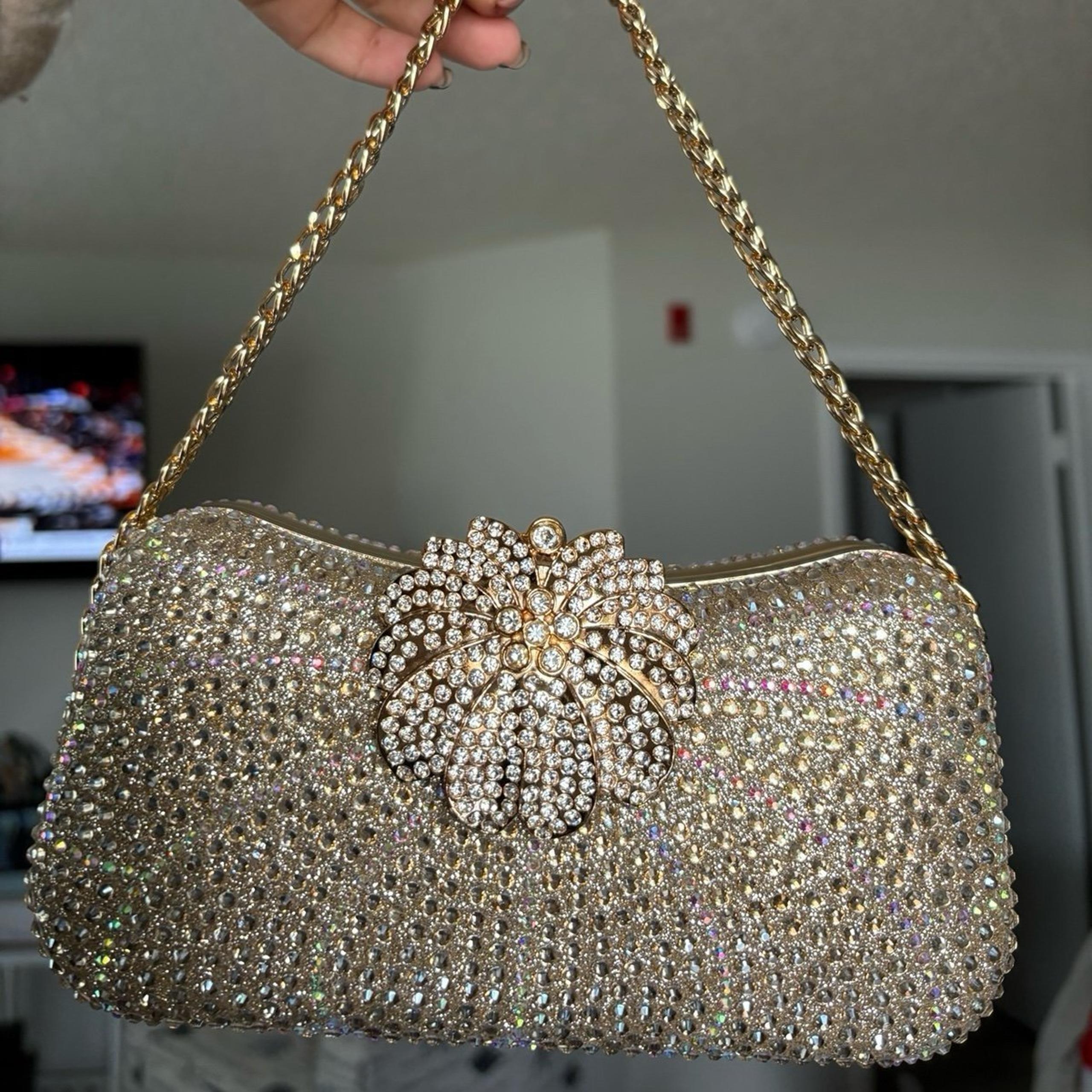 Embellished evening bag NWT