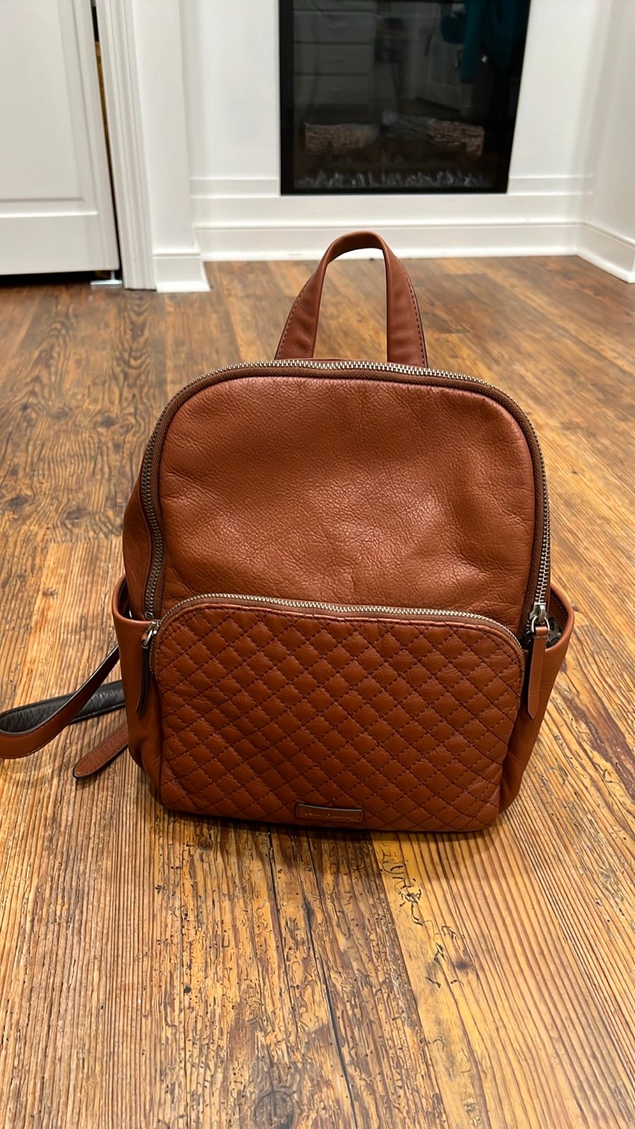 Vera Bradley leather backpack