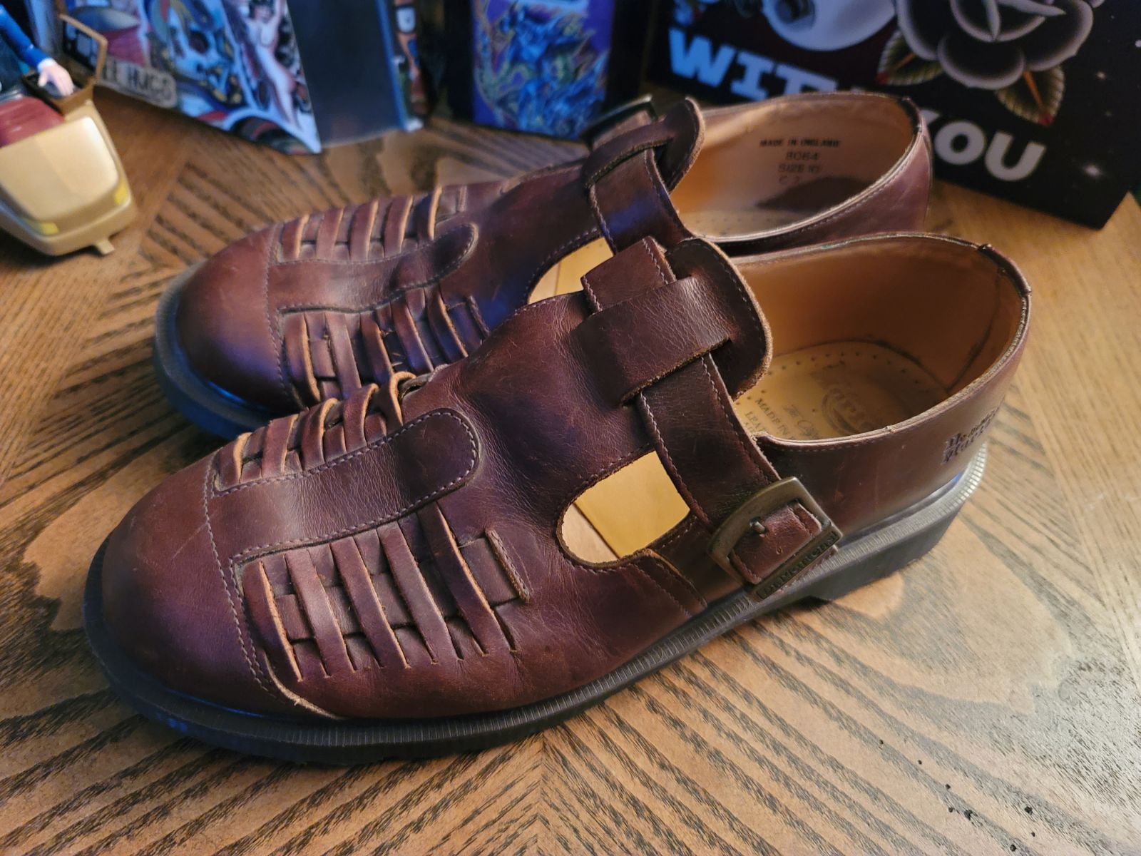 Mens Dr Martens Sandals Size 10 #8064