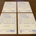 LOT OF 4 KEVIN MCHALE 1989 STARTING LINEUP ONE ON ONE BASKETBALL CARDS CELTICS