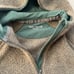 OUTDOOR VOICES Womens MegaFleece 1/2 Zip Hoodie Wool Blend in Green