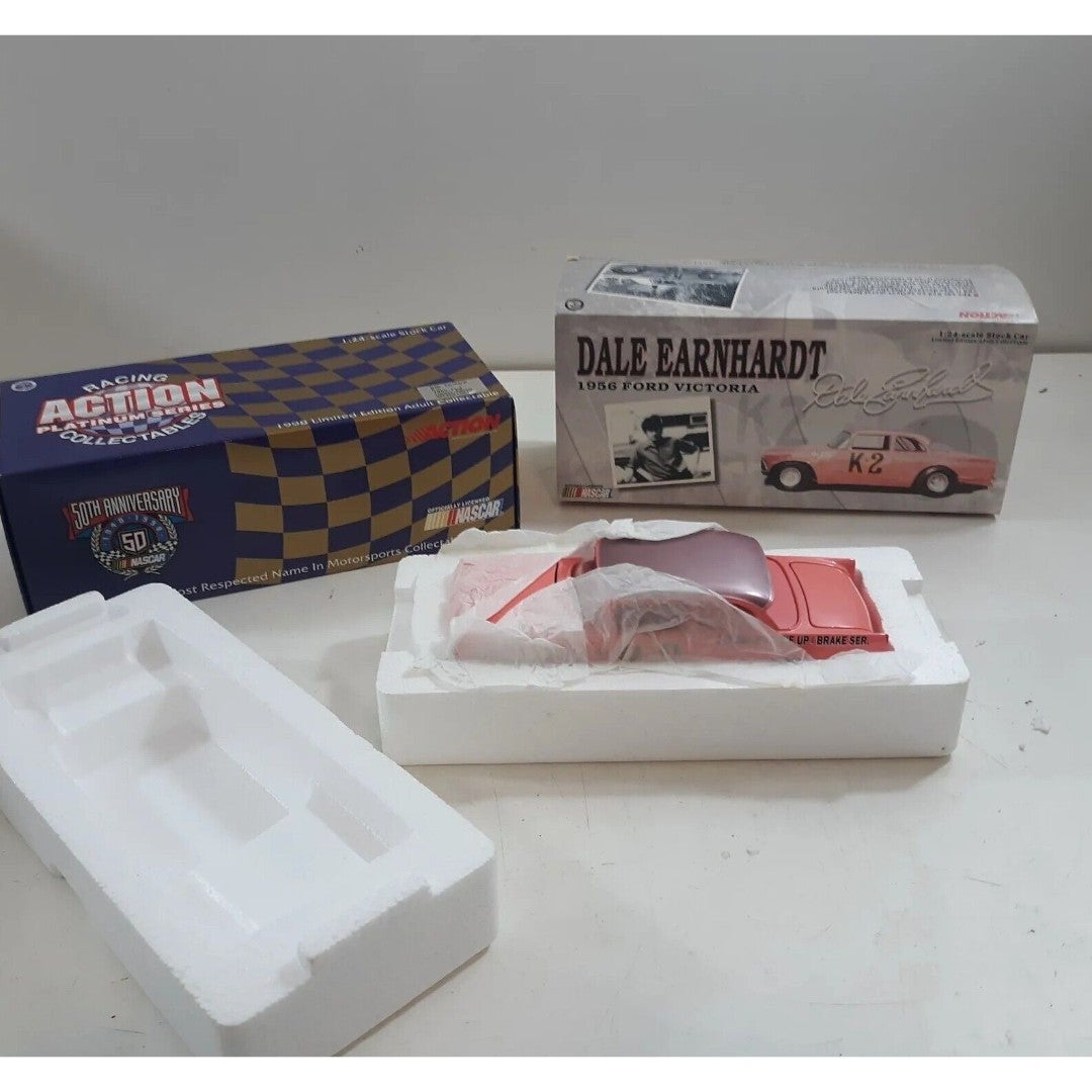 NASCAR #K-2 Dale Earnhardt Dayvault's 1956 Ford Victoria Action Diecast 1