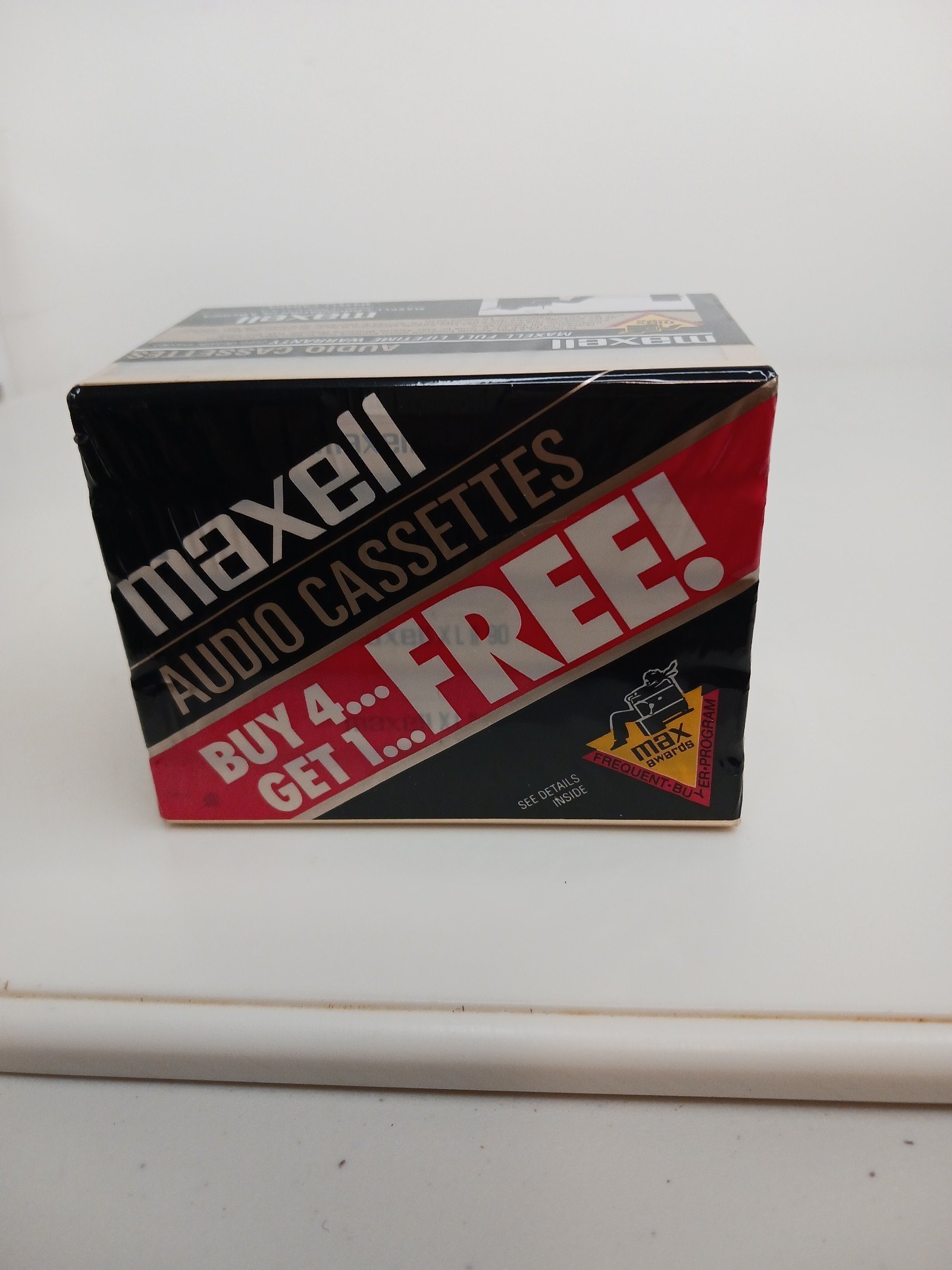 MAXELL 90 MIN HIGH BIAS AUDIO CASS - High Bias Audiocassette Multi-Pack