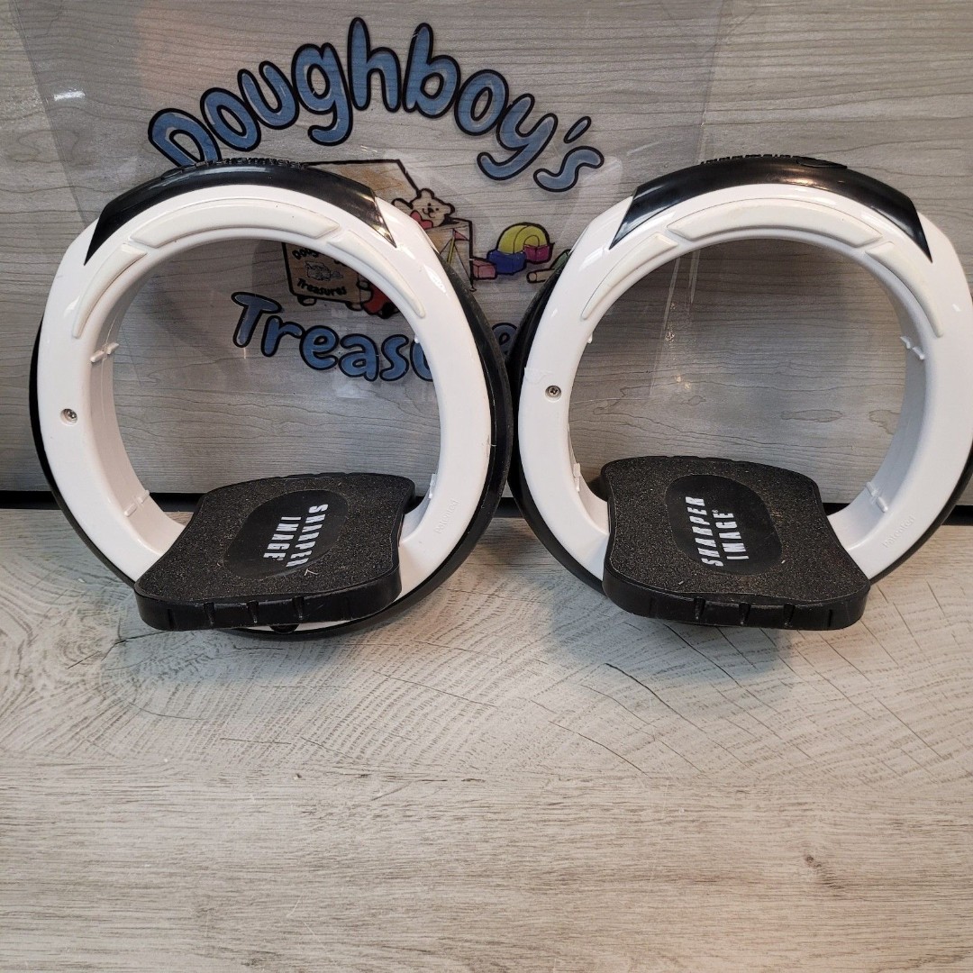 Sharper Image Orbitwheel Orbit Wheel Skates Skateboard Outdoor Play Used