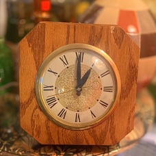 Antique lanshire mantel clock
