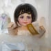 Rare! Vtg Elizabeth Taylor Porcelain Doll by Franklin Mint 12