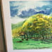 Original Framed Watercolor Painting Landscape Celia Huddleston Shung-hwa Chow