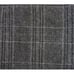 NWT Eileen Fisher Full Length Straight in Charcoal Plaid Wool Blend Pants L