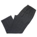 NWT Eileen Fisher Full Length Straight in Charcoal Plaid Wool Blend Pants L