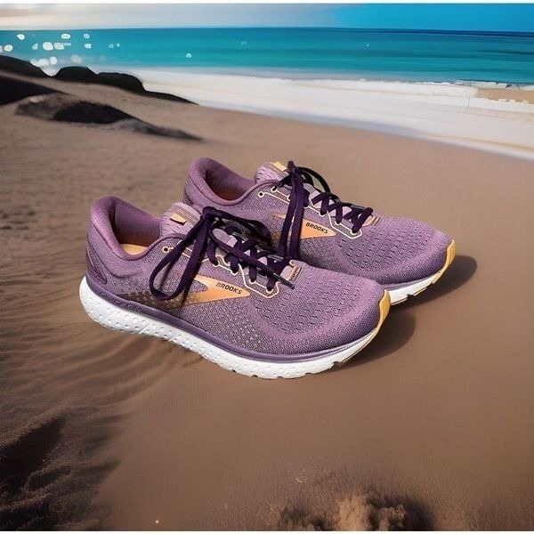 Brooks Glycerin 18 1203171B590 Purple Women's Running Shoes Size 11B
