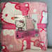 Hello Kitty Pink Daisy Blanket