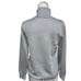NWT J.Crew Turtleneck sweater in metallic knit Silver Festive