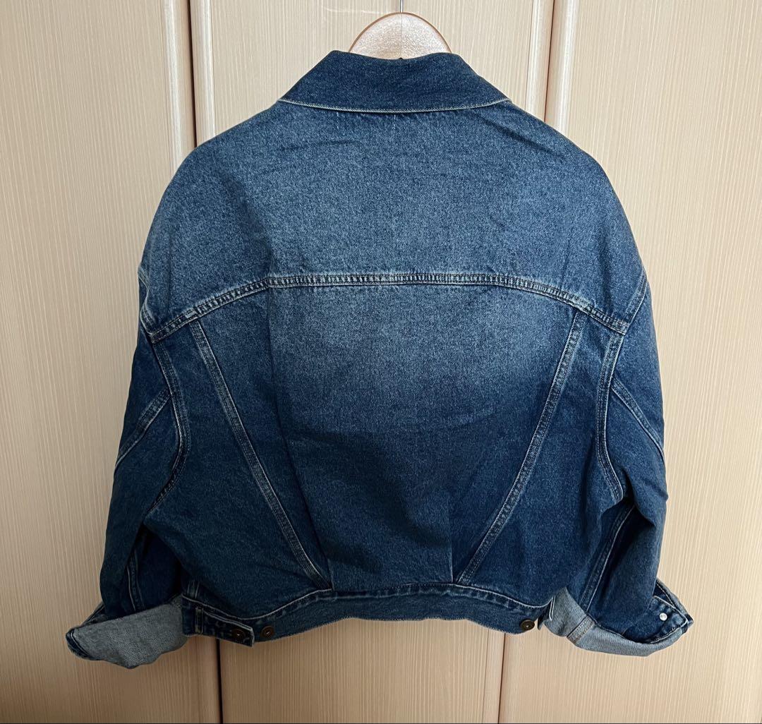 efu WIDE DENIM JACKET (Blue)