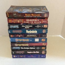 Coveted VTG 90s Sci Fi Fantasy Occult Goth Horror Fiction HTF Paperback Book Lot