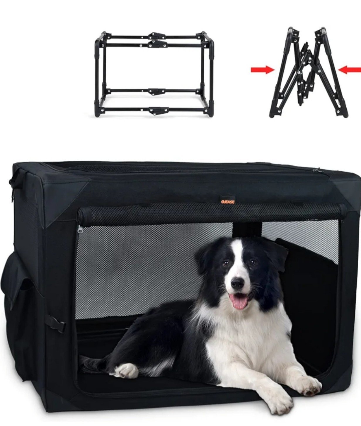 Collapsible Soft Dog Crate 26
