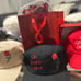Black The virtuous woman Rose hat