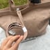 IOPELLE LO PELLE EMBOSSED 3-D SKULLS GENUINE ITALIAN LEATHER TOTE