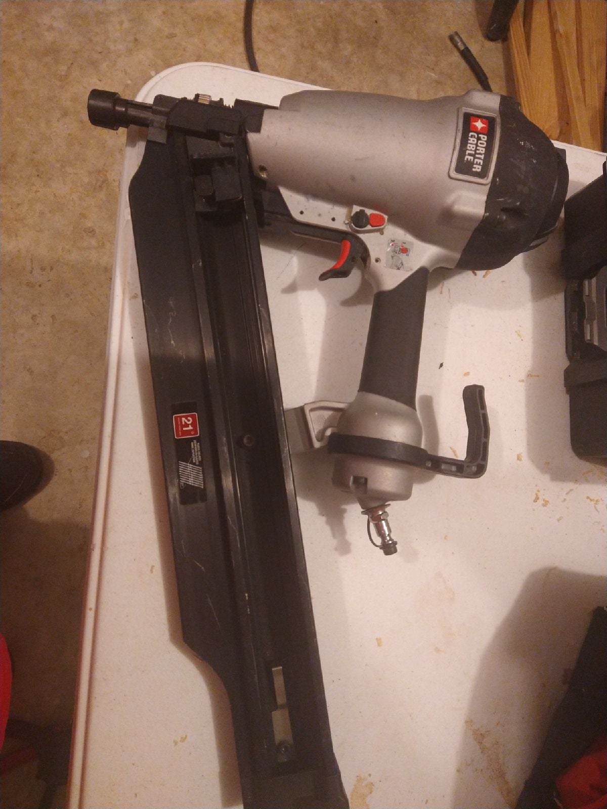 Porter-Cable 21-Degree 3-1/2 in. Full Round Framing Nailer