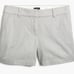J Crew Chino Shorts Gray Cotton NWT 5 in Classic Shorts Women’s Size 16