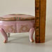 Vintage trinket box with 2 plates