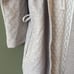 NWT Haven Well Within Grey 100% Cotton Light Grey Robe Sz M ( MISSING BELT)