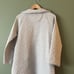 NWT Haven Well Within Grey 100% Cotton Light Grey Robe Sz M ( MISSING BELT)