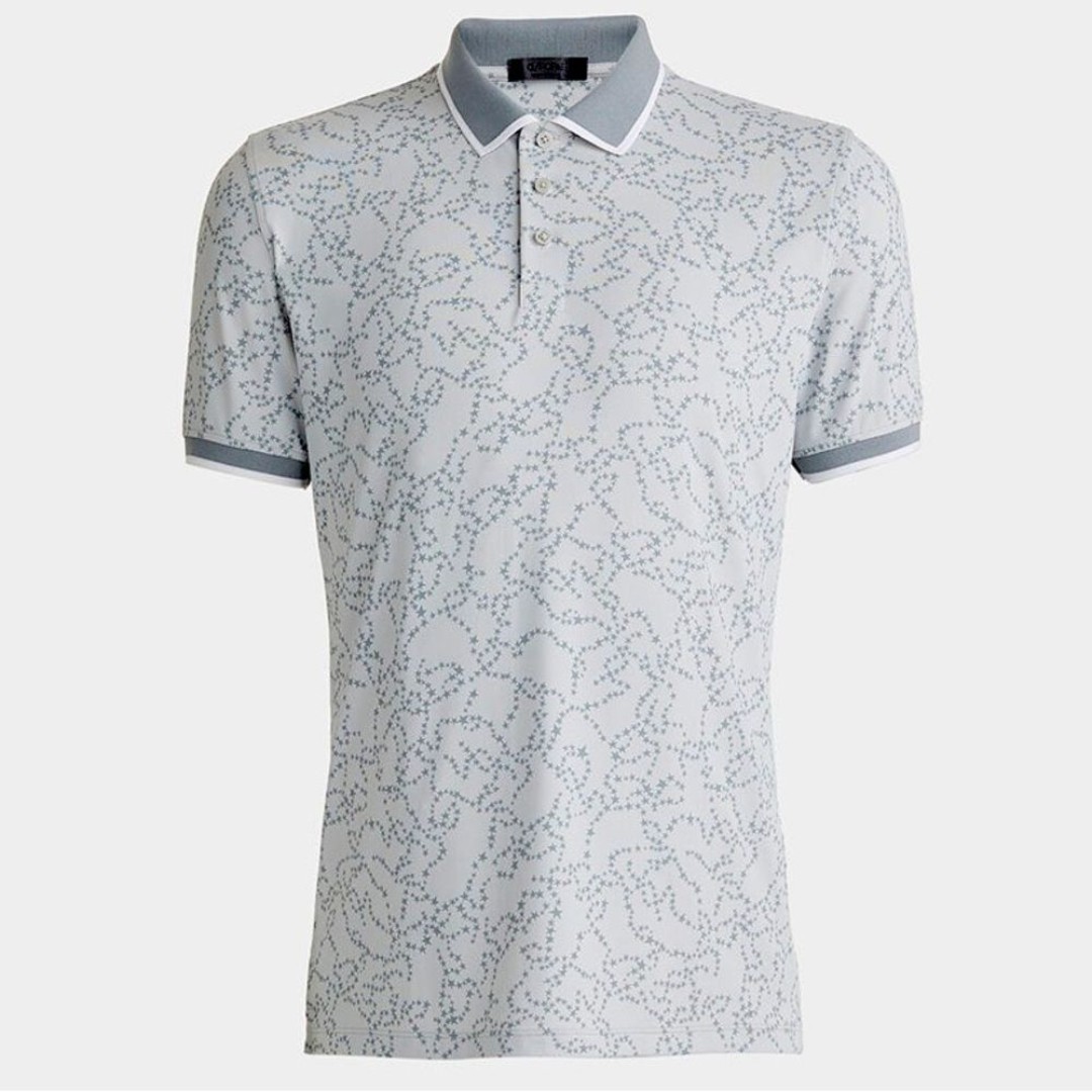Gfore Men’s Star Dust Tech Jersey Golf Polo - Large