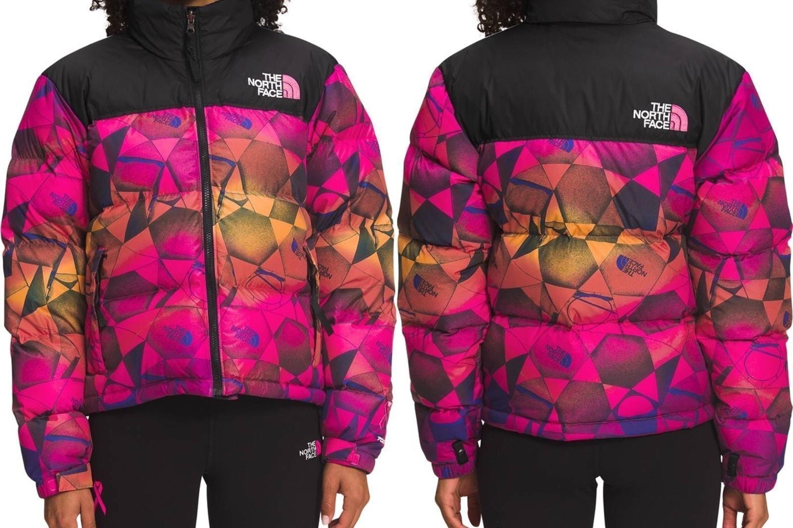 The North Face Women's Printed 1996 Retro Nuptse Jacke Size M