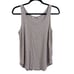Fighting Eel FE BASICS Ribbed Beige Tank Top M (1391)