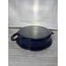 Chantal Enamel On Steel Cobalt Blue Saute Pan And Lid Approximately 10.5” Round