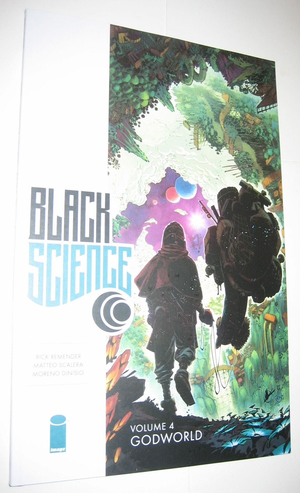 Black Science Volume 4 Godworld TP NM Rick Remender Matteo Scalera 1st print