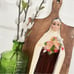 Vintage St. Therese Lisieux Little Flower Chalk Statue Columbia Italy Saint