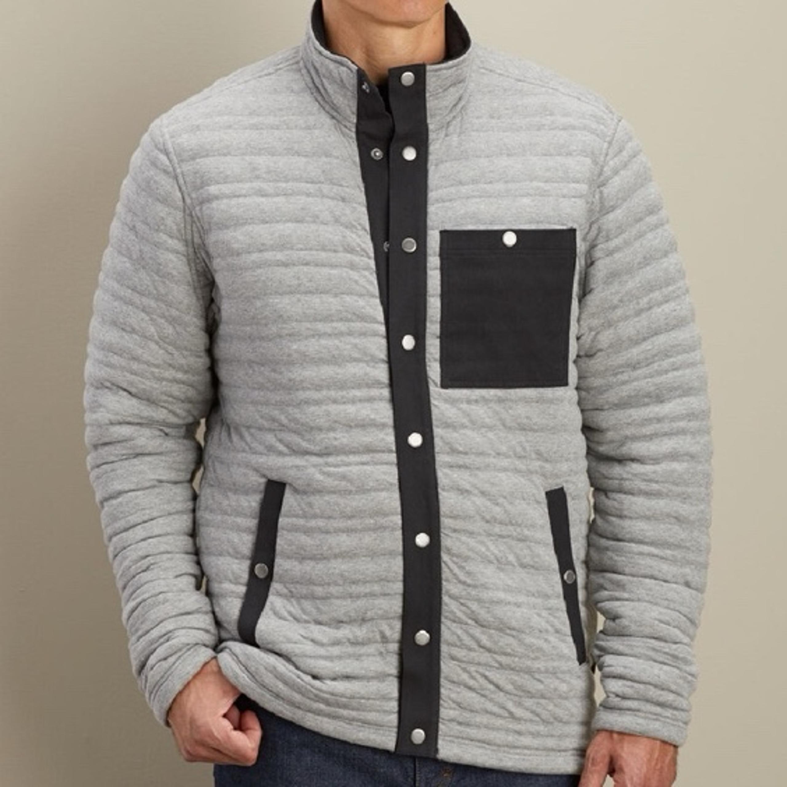 Duluth Trading Men’s Flintlock Full Snap Mock Neck Jacket