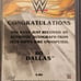 Bo Dallas Autographed Card
