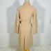 【Excellent Condition】Queens Court Premium Angora Wool Long Coat with Waist Ribbon
