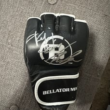 Fedor Emelianenko Signed Ryan bader glove