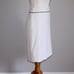 Escada White Knit Pencil Skirt w/ Piping