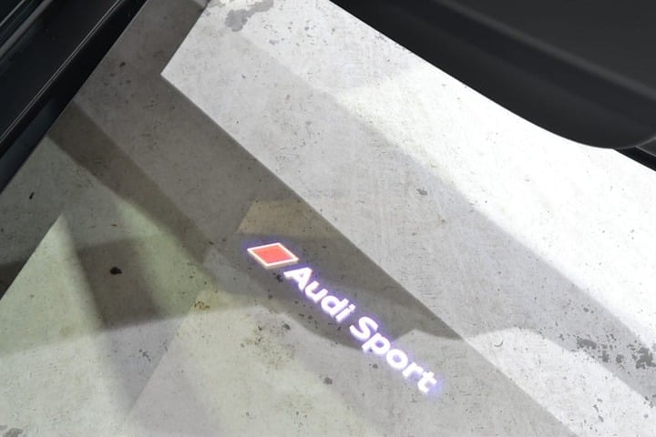 2Pcs 3D Audi Sports GHOST LASER PROJECTOR DOOR UNDER PUDDLE LIGHTS FOR AUDI