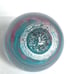 Vintage Elwood Blue Swirl Paperweight