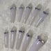 Clear French Swarovski Press On Nails