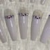 Clear French Swarovski Press On Nails