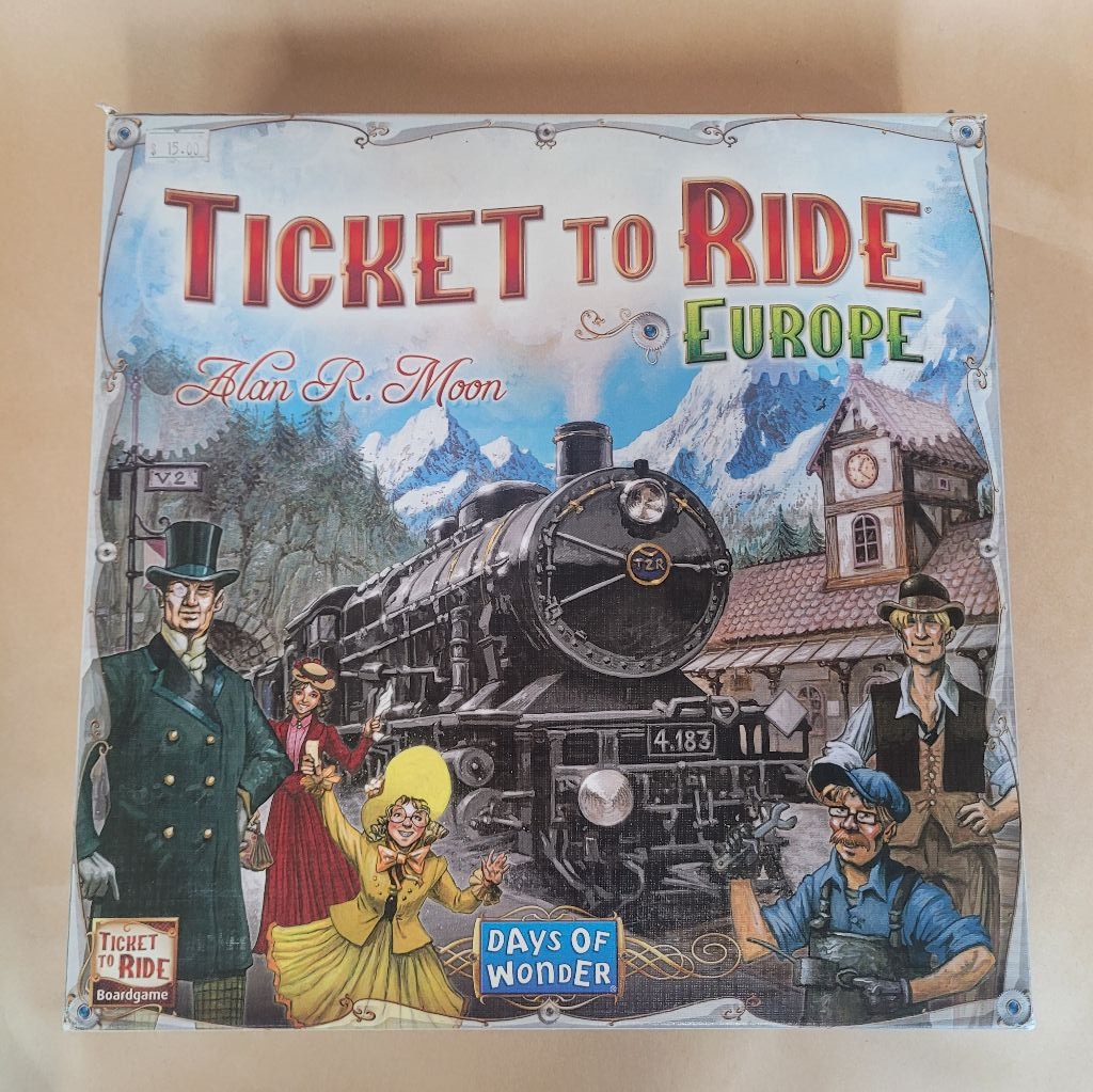 Days of Wonder Ticket to Ride Europe Board Game Multi-Color, pre-owned, intact