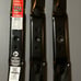 OEM CRAFTSMAN 54” BAGGING & SIDE DISCHARGE 3 BLADE SET ~ 942-05056 / 742-05056